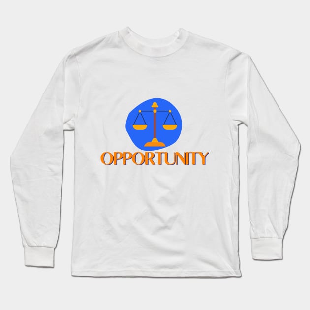 Equal opportunity Long Sleeve T-Shirt by Tecnofa